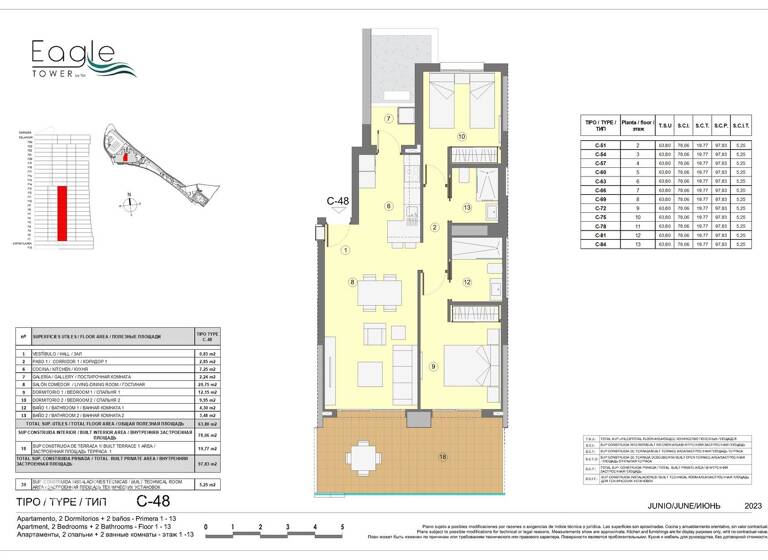 Wohnung zum Kauf provisionsfrei 591.000 € 4 Zimmer 104 m² 5. Geschoss Benidorm 03502