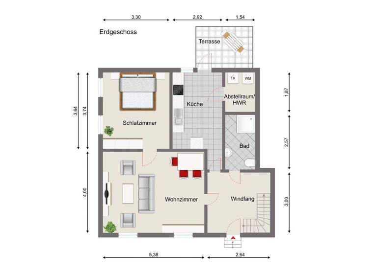 Reihenendhaus zum Kauf 44.900 € 3 Zimmer 69 m² 139 m² Grundstück Genthin 39307