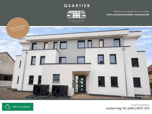 Penthouse zum Kauf provisionsfrei 354.510 € 2 Zimmer 90,9 m² Urweiler St. Wendel 66606