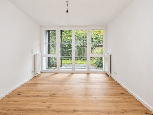 Wohnung zur Miete 1.220 € 1 Zimmer 40,6 m² EG frei ab sofort Rheinstraße 21 Schwabing-Freimann München 80803