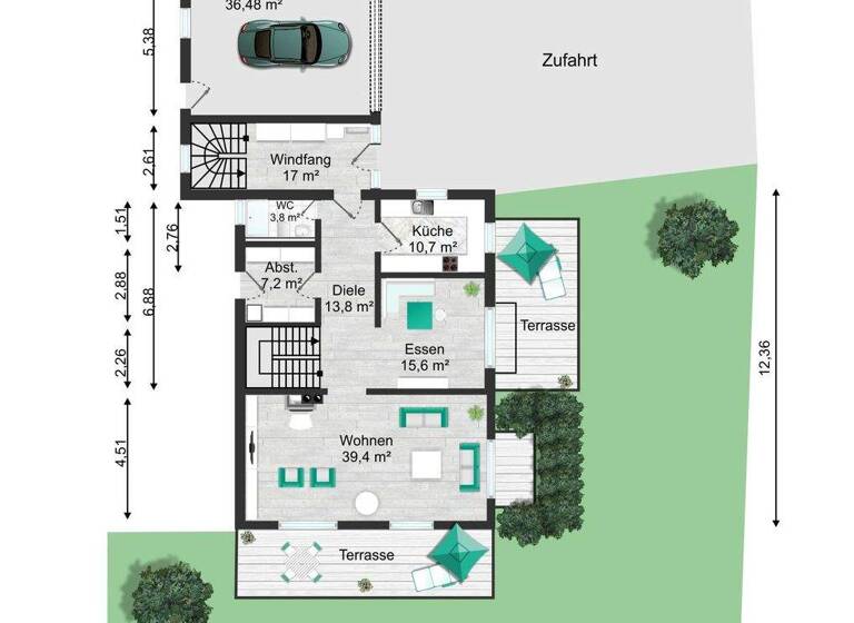 Einfamilienhaus zum Kauf 675.000 € 6 Zimmer 167 m² 633 m² Grundstück Vilsheim 84186