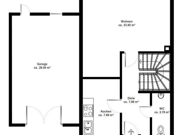 Doppelhaushälfte zum Kauf 499.000 € 2,5 Zimmer 73 m² 621 m² Grundstück Niendorf Hamburg 22453