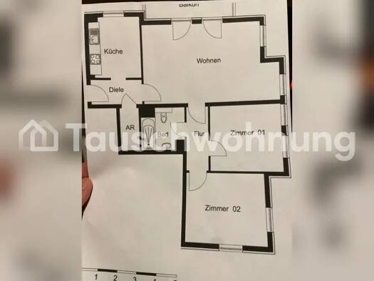 Wohnung zur Miete Tauschwohnung 900 € 3 Zimmer 80 m² 1. Geschoss Babelsberg Nord Potsdam 14482