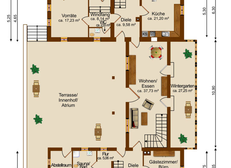 Einfamilienhaus zum Kauf 599.000 € 7 Zimmer 197 m² 2.440 m² Grundstück Lamerdingen 86862
