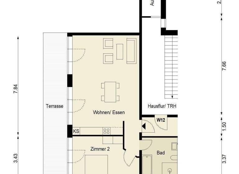 Penthouse zum Kauf - Erstbezug 499.000 € 2 Zimmer 71 m² 5. Geschoss frei ab sofort Friedrichshain Berlin 10243
