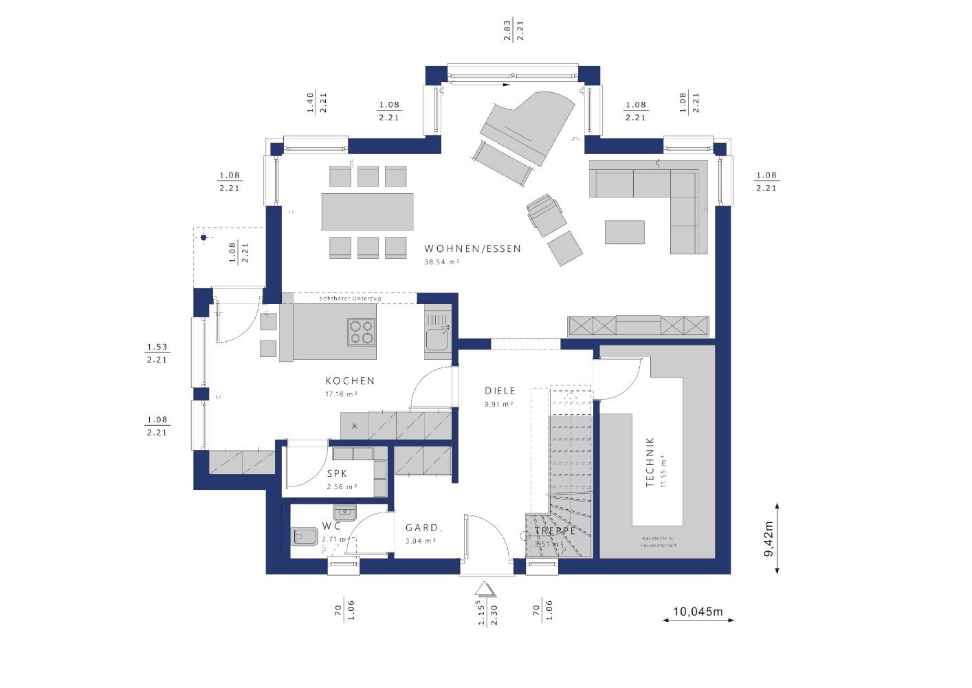 Einfamilienhaus zum Kauf 612.443 € 4 Zimmer 165 m²<br/>Wohnfläche 634 m²<br/>Grundstück Puppendorf Magdeburg 39114