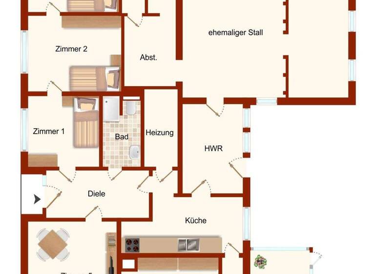 Einfamilienhaus zum Kauf 199.000 € 5 Zimmer 100 m² 2.540 m² Grundstück Puls 25560