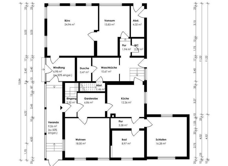 Einfamilienhaus zum Kauf 145.000 € 11 Zimmer 252,7 m² 1.208 m² Grundstück Einswarden Nordenham 26954