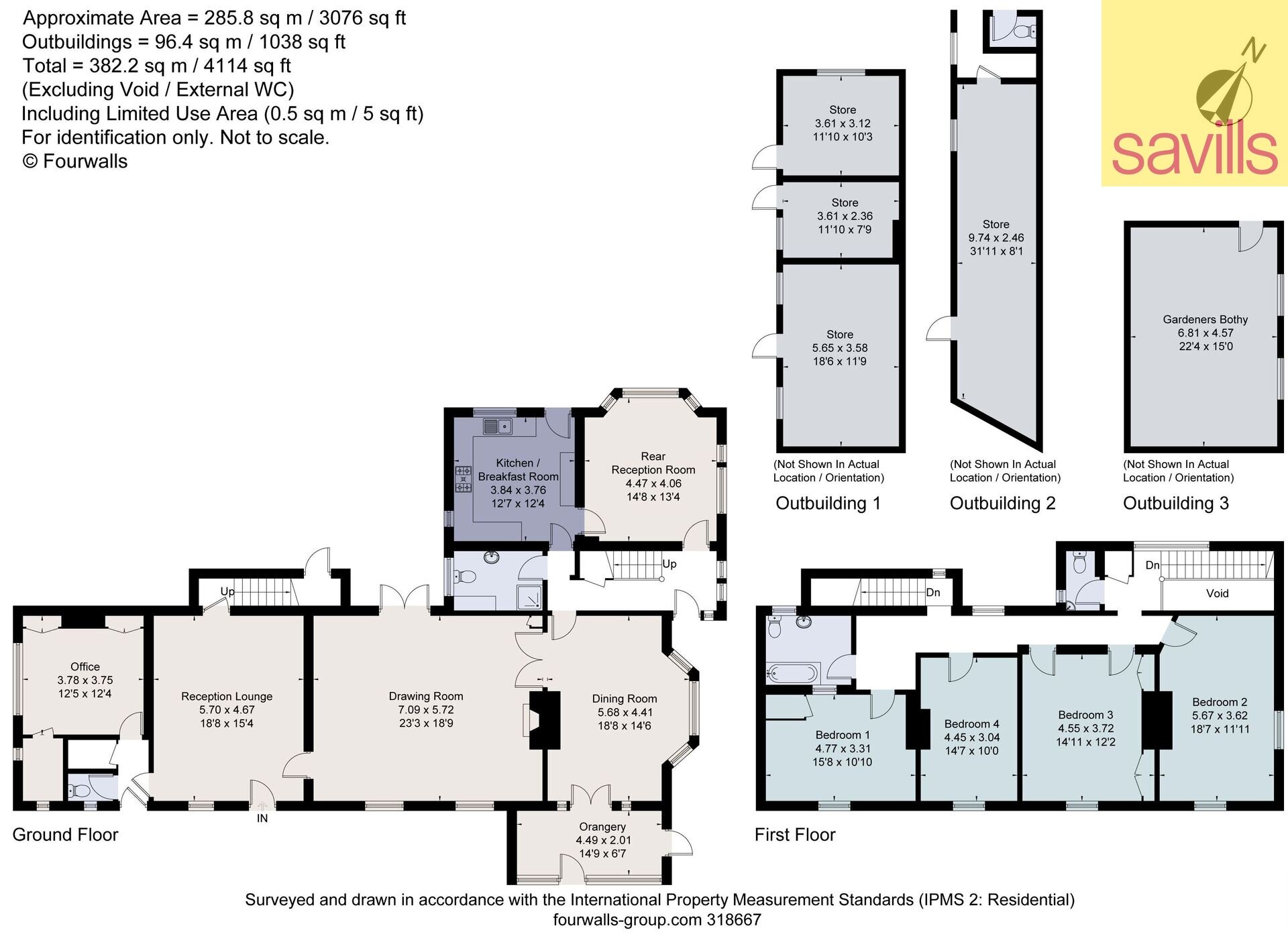 Haus zum Kauf provisionsfrei 2.176.525 € 5 Zimmer 285,8 m²<br/>Wohnfläche 7.400 m²<br/>Grundstück Epping Forest EN9 3SL