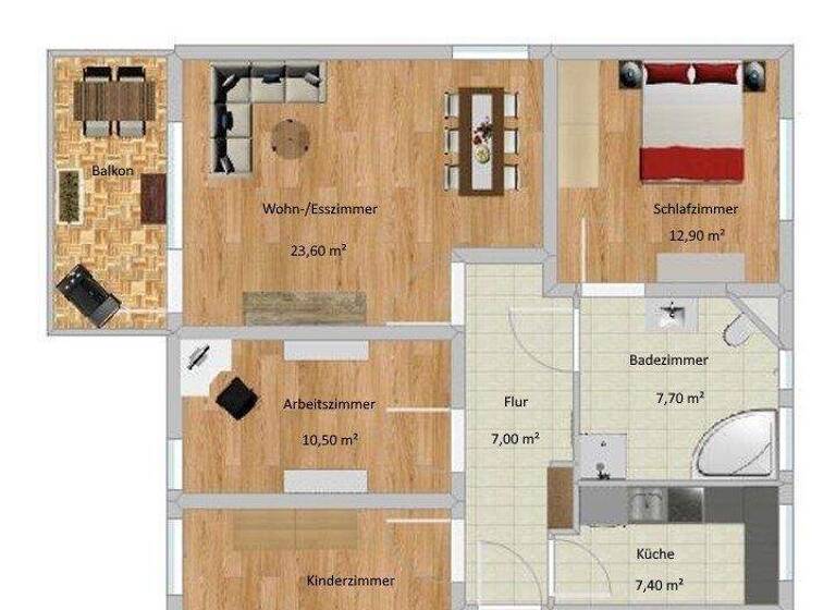 Wohnung zum Kauf 295.000 € 4 Zimmer 84 m² 2. Geschoss Duisdorf Bonn 53123