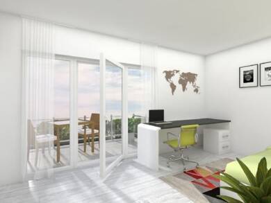 Penthouse zur Miete 1.300 € 3 Zimmer 88 m² Dachgeschoss, 3. Geschoss frei ab sofort Offenbach am Main 63073
