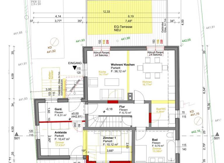 Haus zum Kauf 980.000 € 5 Zimmer 206,4 m² 325 m² Grundstück Glanegg 5082