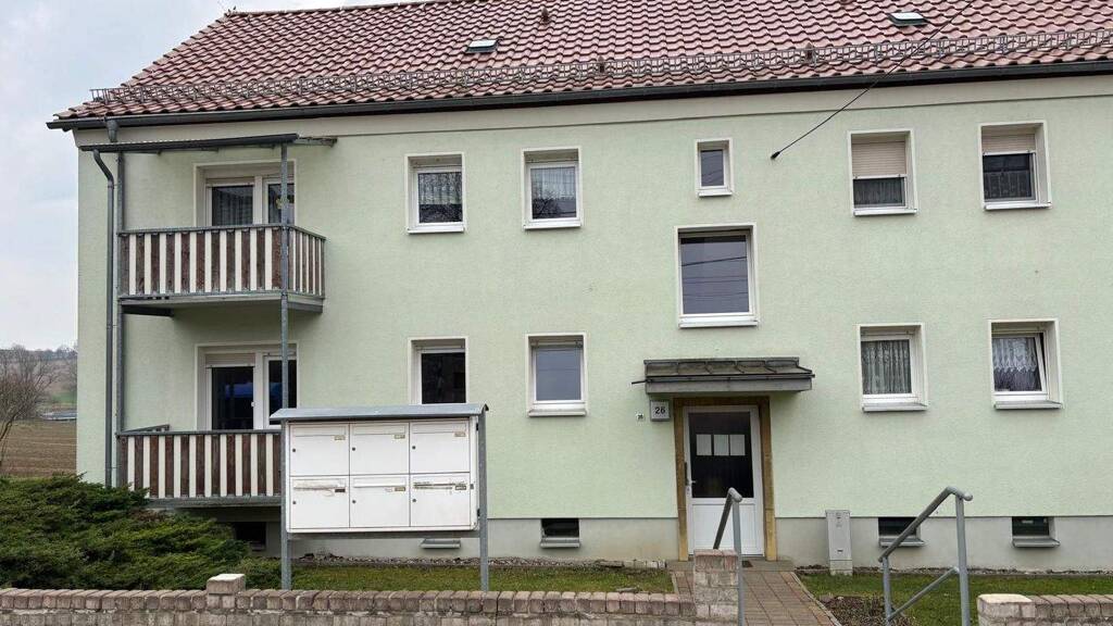 Wohnung zur Miete 245 € 2 Zimmer 47,8 m² EG frei ab 01.05.2026 Hanno-Günther-Straße 26 Leuben Nossen 01683