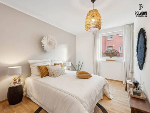 Wohnung zur Miete - Erstbezug 383 € 2 Zimmer 35,7 m² 4. Geschoss Happelstraße 43 Heilbronn 74074