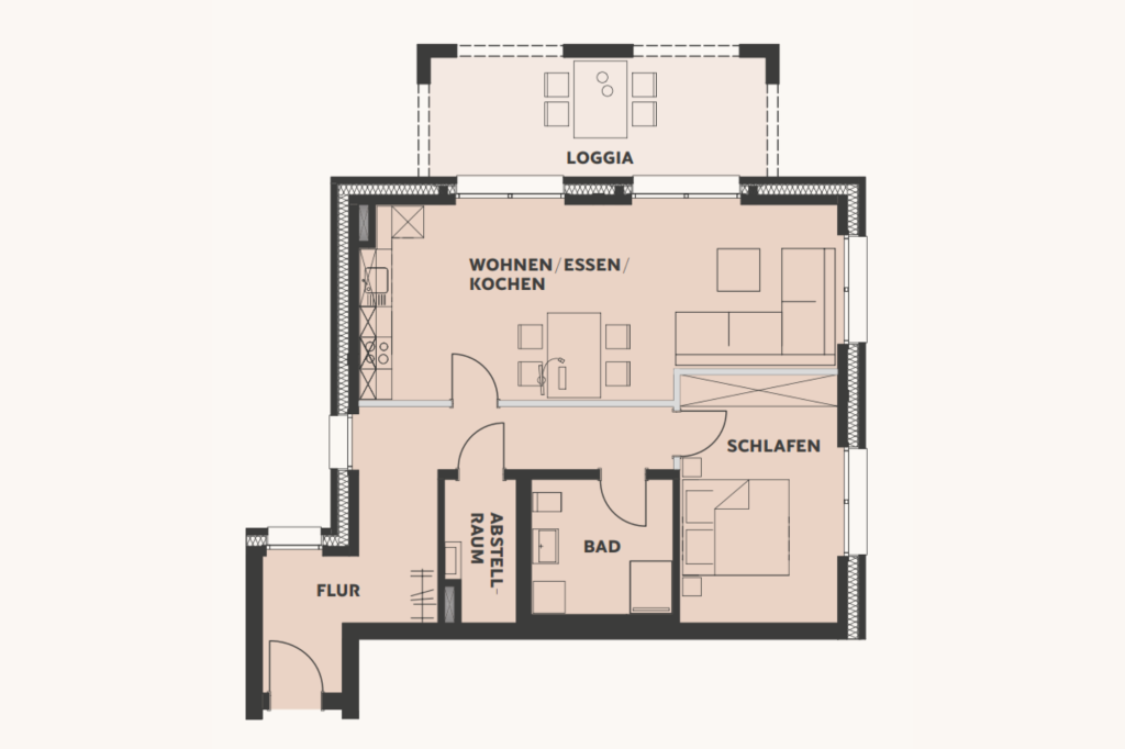 Studio zur Miete 865 € 2 Zimmer 75,2 m²<br/>Wohnfläche 01.02.2025<br/>Verfügbarkeit Wildeshausen 27793