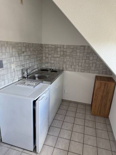 Wohnung zur Miete 360 € 1 Zimmer 18 m² Geschoss 1/2 frei ab sofort Rottweiler Str. 27 Deutenberg - Dauchinger Straße Villingen-Schwenningen 78056