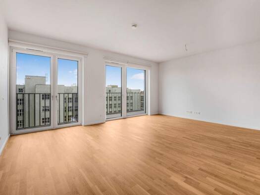 Wohnung zur Miete - Erstbezug 1.200 € 1 Zimmer 55,3 m² 1. Geschoss Meta-London-Straße 20 Spandau Berlin 13587
