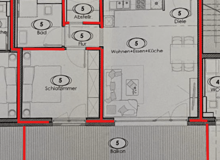 Wohnung zum Kauf 339.000 € 2 Zimmer 64 m² 2. Geschoss Kleinheppach Korb 71404