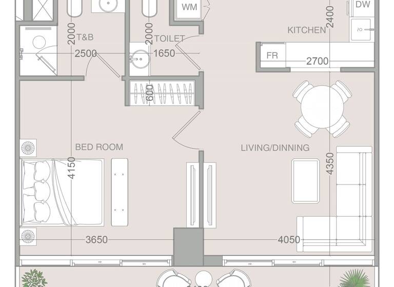 Wohnung zum Kauf provisionsfrei 274.218 € 2 Zimmer 70,4 m² Dubai 00000