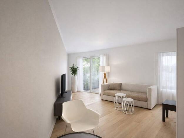 Studio zur Miete auf Zeit 800 € 1 Zimmer 36 m² frei ab 01.05.2026 Waldstadt Karlsruhe 76139