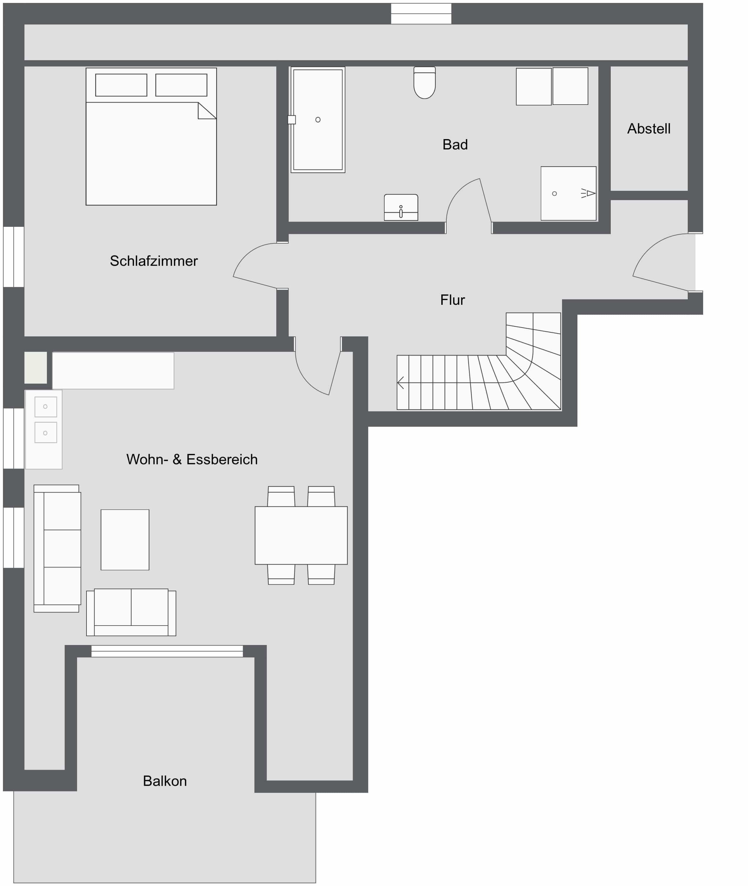 Maisonette zur Miete 1.670 € 4 Zimmer 110,3 m²<br/>Wohnfläche 01.01.2025<br/>Verfügbarkeit Ergolding Ergolding 84030