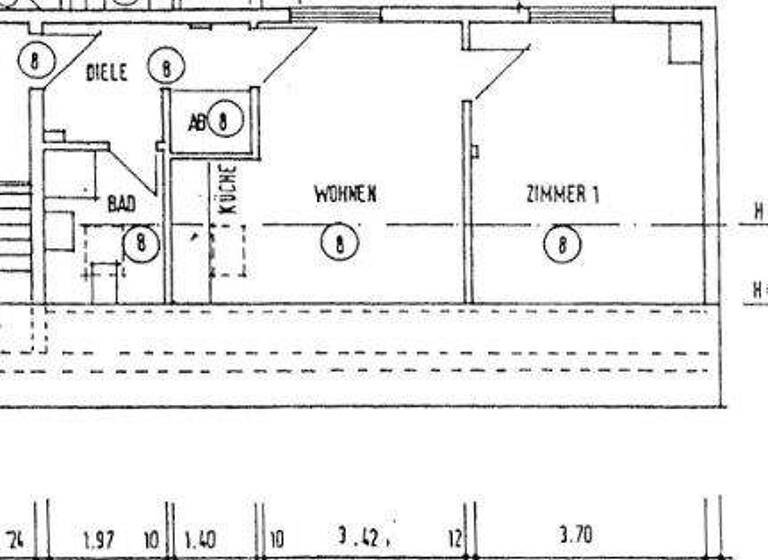 Wohnung zum Kauf 129.000 € 2 Zimmer 41,2 m² Neckarstadt Mannheim / Neckarstadt-West 68169