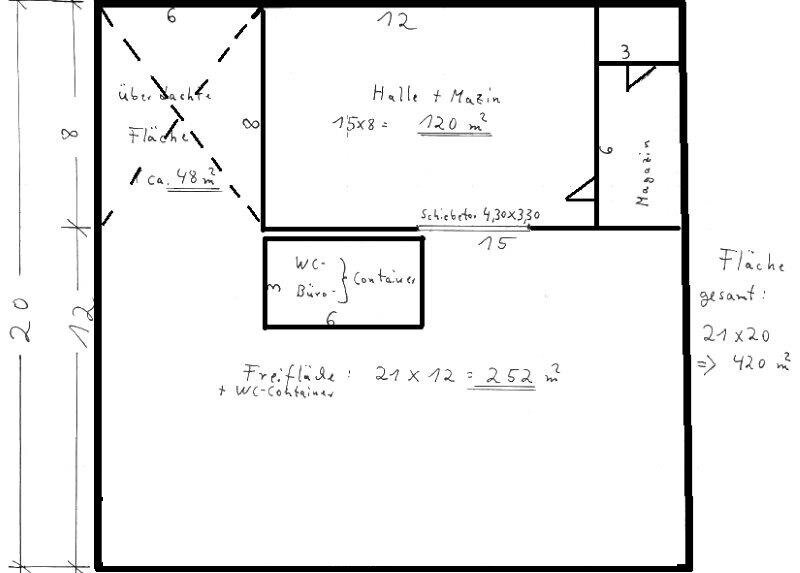 Lagerhalle zur Miete provisionsfrei 990 € 252 m²<br/>Lagerfläche Beckhausen Gelsenkirchen 45899