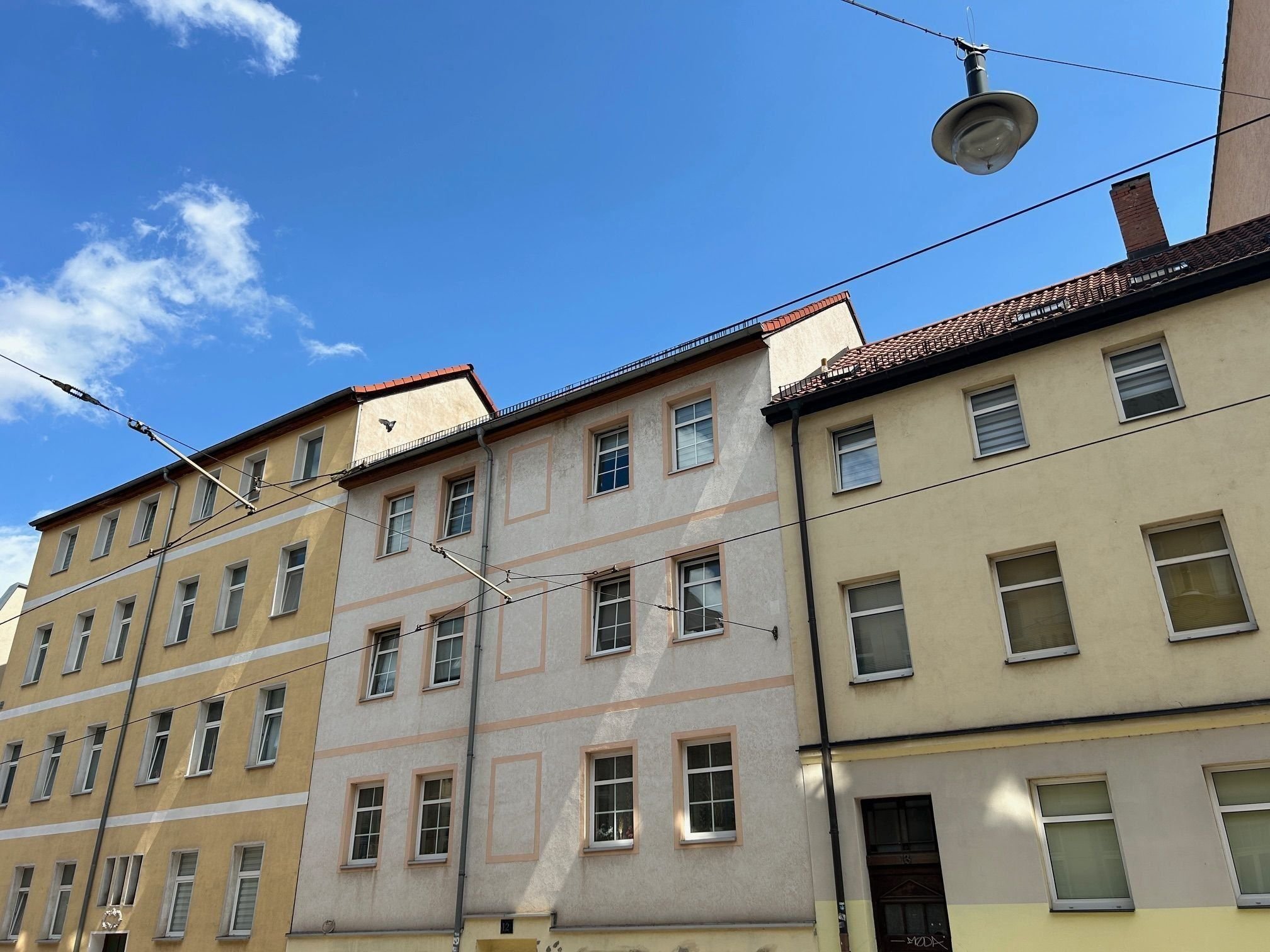 Wohnung zur Miete 350 € 2 Zimmer 52,8 m²<br/>Wohnfläche 1.<br/>Geschoss ab sofort<br/>Verfügbarkeit Beesener Straße 12 Südliche Innenstadt Halle (Saale) 06110