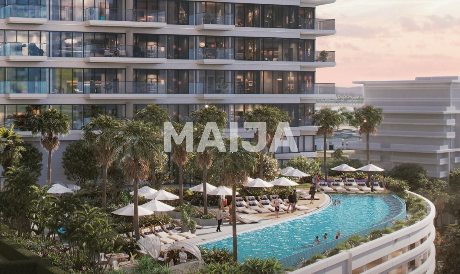 Apartment zum Kauf 341.269,74 € 2 Zimmer 79,8 m²<br/>Wohnfläche 7.<br/>Geschoss First Al Khail St Dubai Jumeirah 