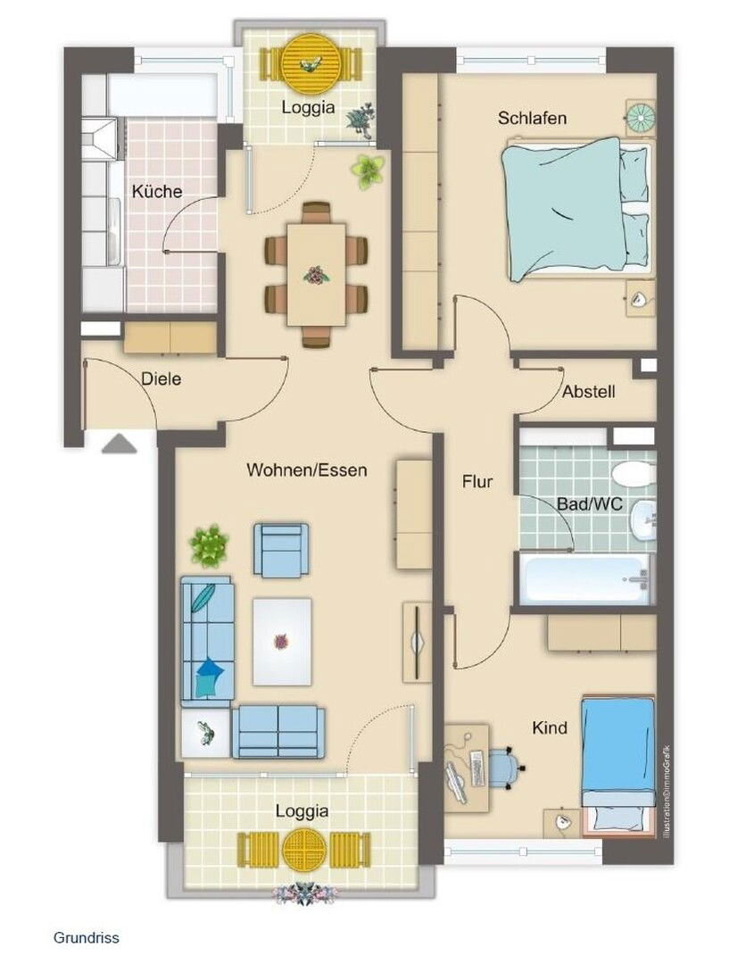 Terrassenwohnung zum Kauf provisionsfrei 349.000 € 3 Zimmer 71 m²<br/>Wohnfläche EG<br/>Geschoss Kiesselbachweg 2-6 Hummelsbüttel Hamburg 22399