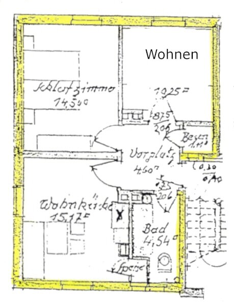 Wohnung zur Miete 490 € 2 Zimmer 50 m²<br/>Wohnfläche 1.<br/>Geschoss Planungsbezirk 122 Straubing 94315