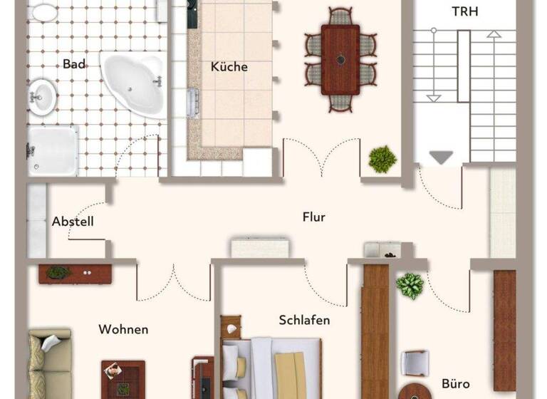 Wohnung zum Kauf provisionsfrei 199.900 € 5 Zimmer 132 m² 3. Geschoss Mittelmeiderich Duisburg 47137