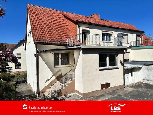 Doppelhaushälfte zum Kauf 89.000 € 5 Zimmer 145 m² 1.057 m² Grundstück Schmon 06268