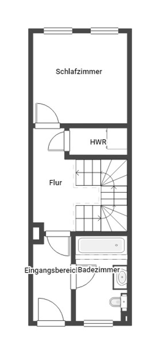 Wohnung zum Kauf 149.000 € 3 Zimmer 57,1 m²<br/>Wohnfläche 1.<br/>Geschoss 01.03.2025<br/>Verfügbarkeit Waren Waren (Müritz) 17192