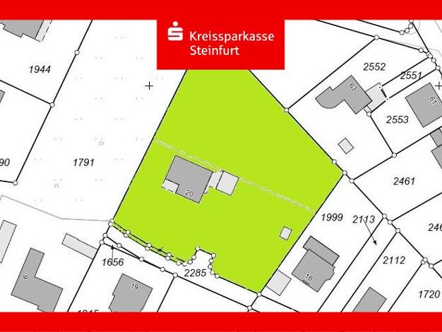 Grundstück zum Kauf 450.000 € 3.907 m² Grundstück Bockraden Ibbenbüren 49479