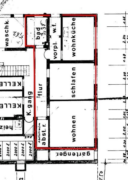 Wohnung zur Miete 800 € 2 Zimmer 79,9 m²<br/>Wohnfläche Aisch Adelsdorf OT 91325