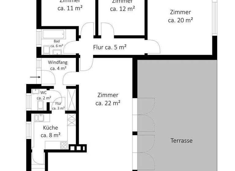 Einfamilienhaus zum Kauf 689.000 € 4 Zimmer 113 m² 1.104 m² Grundstück Wohldorf-Ohlstedt Hamburg 22397