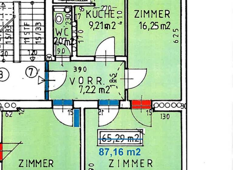Wohnung zum Kauf 224.800 € 3 Zimmer 87,2 m² 3. Geschoss Josef-Huber-Gasse Gries Graz 8020