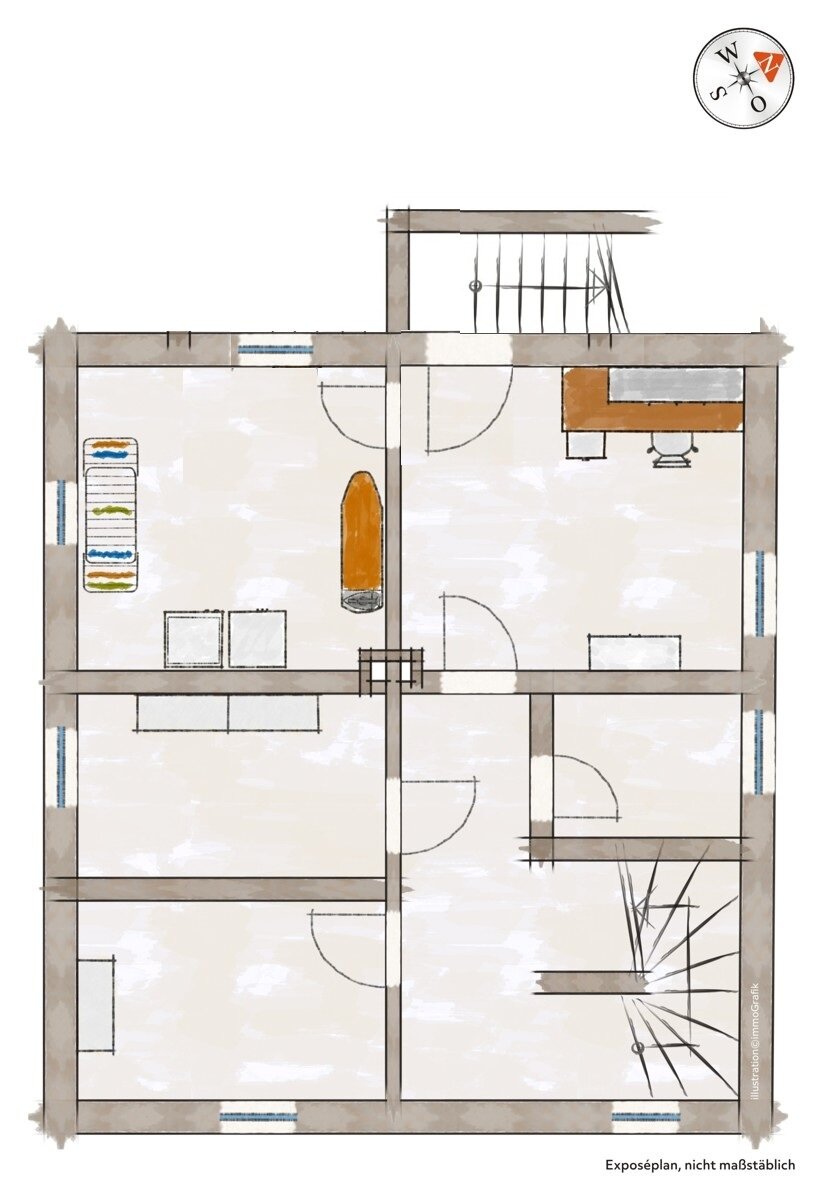 Einfamilienhaus zum Kauf 159.000 € 5 Zimmer 105,8 m²<br/>Wohnfläche 345 m²<br/>Grundstück Waldsachsen Waldsachsen 96472