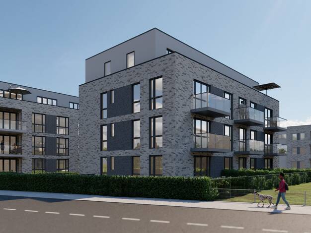 Wohnung zum Kauf - Erstbezug provisionsfrei als Kapitalanlage geeignet 379.000 € 2 Zimmer 73,5 m² Mönkhofer Weg 179 St. Jürgen Lübeck 23562