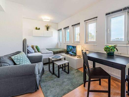 Studio zur Miete Wohnen auf Zeit 1.420 € 1 Zimmer 30 m² frei ab 01.03.2026 Nordend-Ost Frankfurt am Main 60316