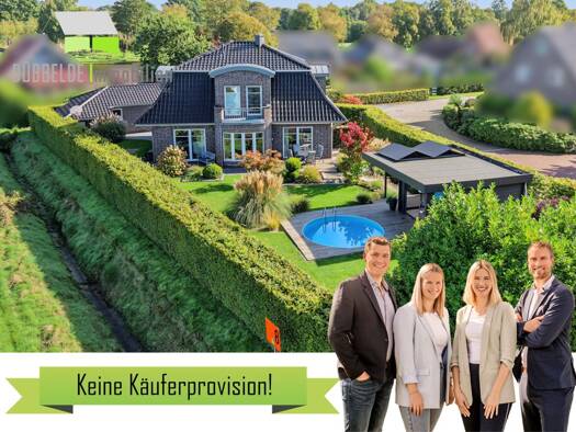 Einfamilienhaus zum Kauf provisionsfrei 529.000 € 5 Zimmer 181 m² 916 m² Grundstück Hengstforde Apen 26689