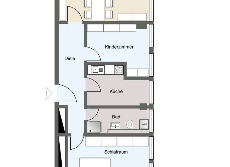 Wohnung zur Miete 410 € 3 Zimmer 69,6 m² 10. Geschoss frei ab 01.06.2026 Lüdenscheid 58511