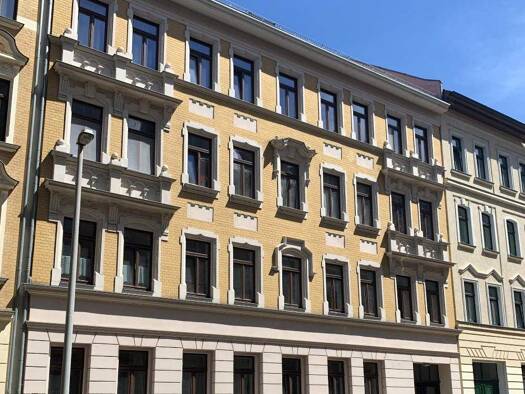 Wohnung zur Miete 710 € 3 Zimmer 71 m² 4. Geschoss frei ab sofort Albert-Schweitzer-Straße 11, DG links Reudnitz-Thonberg Leipzig 04317