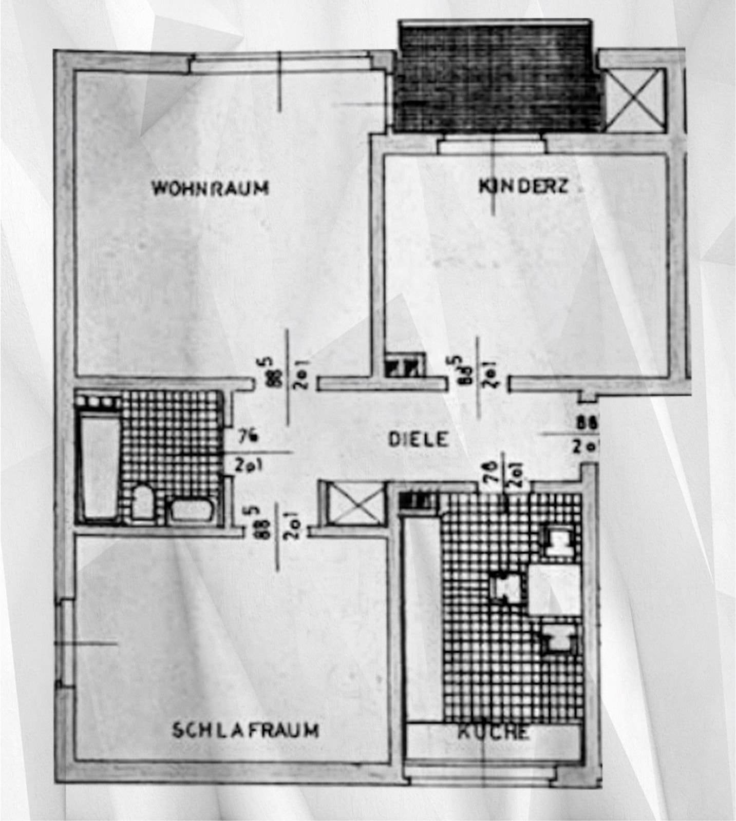 Wohnung zum Kauf 109.000 € 3 Zimmer 72,8 m²<br/>Wohnfläche Innenstadt / Staberg / Knapp Lüdenscheid 58511