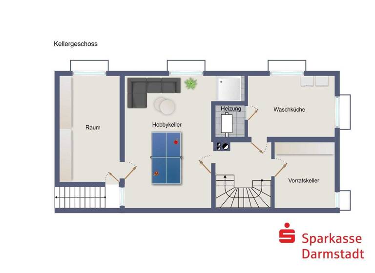 Reihenendhaus zum Kauf 585.000 € 6 Zimmer 171,8 m² 335 m² Grundstück frei ab 01.03.2026 Griesheim 64347