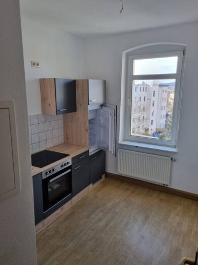 Wohnung zur Miete 230 € 1 Zimmer 33,7 m² 3. Geschoss frei ab sofort Robert-Blum-Straße 12 Pforten Gera 07545