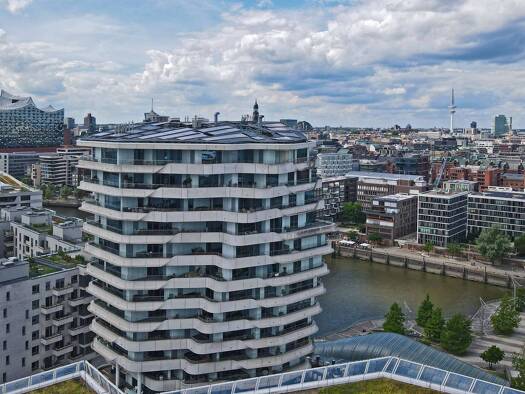 Wohnung zum Kauf 1.295.000 € 2 Zimmer 95 m² 11. Geschoss Am Strandkai 3 HafenCity Hamburg 20457