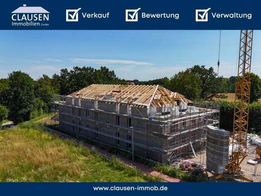 Wohnung zum Kauf - Erstbezug provisionsfrei 379.000 € 3 Zimmer 100,8 m² Bornhöved 24619