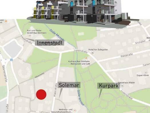 Tiefgaragenstellplatz zum Kauf provisionsfrei 22.900 € Sattelweg 3 Bad Dürrheim 78073